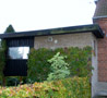 Tilbygning/fladt tag 1960-