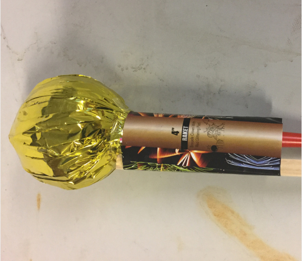 4" kugleraket