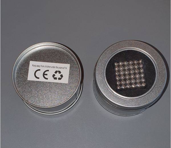 Neocube magnetic balls, Sampak sølv/guld V1002