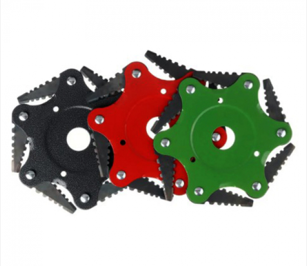 6-Steel-Blades-Grass-Trimmer-Head-Garden-Lawn-Mower-Head-Brush-Cutter-Razor-Tool