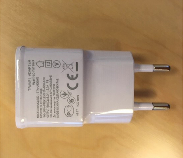 Travel Adapter, Model: ETA-U90EWE
