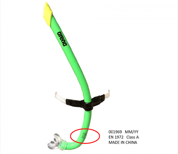 Arena Swim snorkel pro II, style 001969