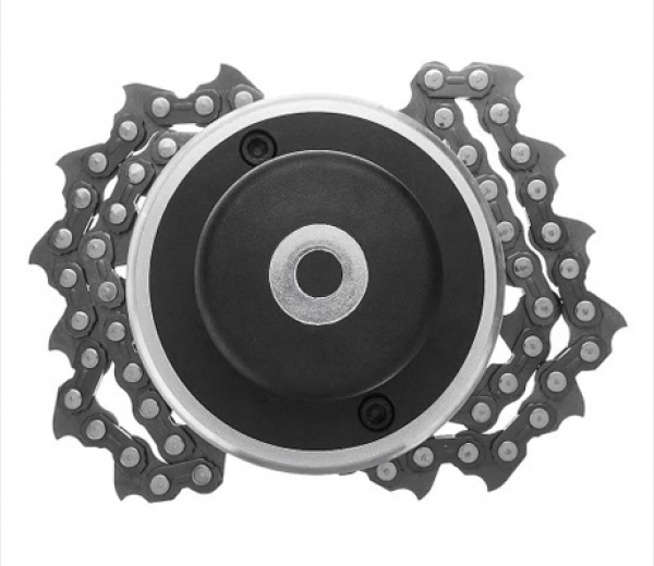 Black-65Mn-Trimmer-Head-Coil-Chain-Brush-Cutter-Grass-Trimmer-Tool-Lawnmower