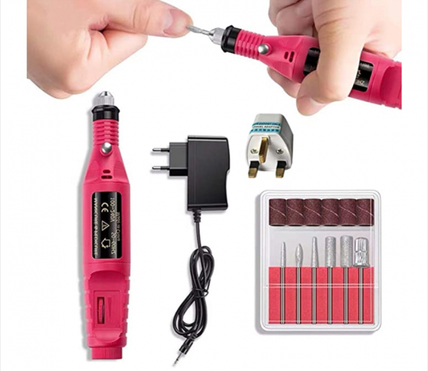 Elektrisk neglefil - Electric manicure set