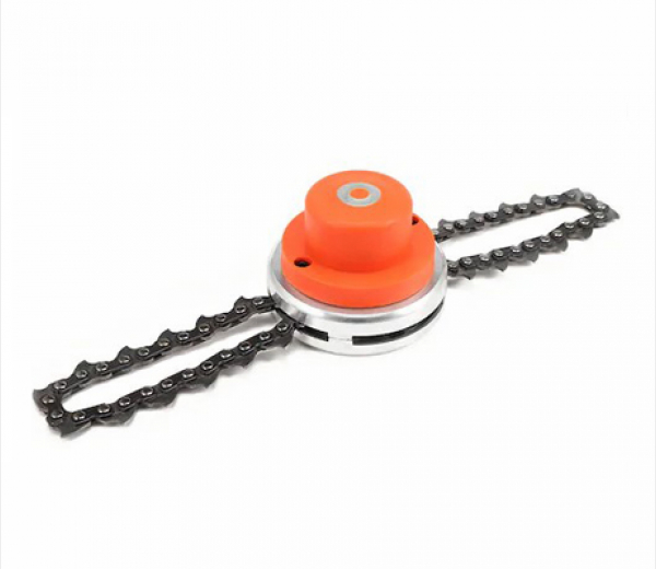 Grass Chain Coil String Trimmer Head, Garden Grass Trimmer Head Coil Chain Brush Cutter og Universal Trimmer Head Chain Brushcutter
