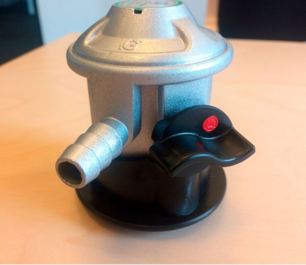 Billede af gasregulator