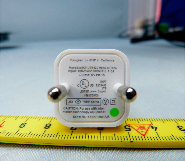 Billede af USB oplader