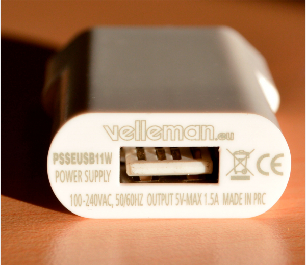 Billede af USB oplader