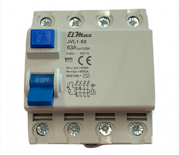 ElMax type JVL1-63, 40 A og 63 A