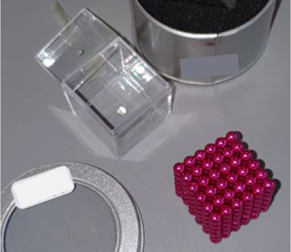Necubes 216 stk. Pink med ID M-11513