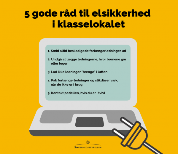 Elsikkerhed i klasselokalet - lærere