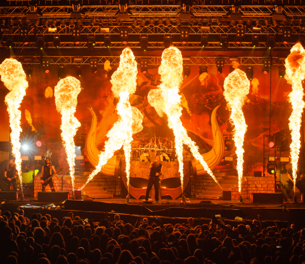 Koncert med ildeffekter