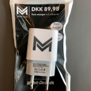 Mobil deal USB væglader vare nr.: 4001, Mobil deal Fast Charger vare nr.:4006 samt mobil deal USB væglader 1A