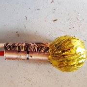 4" Kugleraket, CE-reg. nr. 1008-F2-69250208 og batchnr. 01-9404601-18