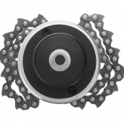 Black-65Mn-Trimmer-Head-Coil-Chain-Brush-Cutter-Grass-Trimmer-Tool-Lawnmower