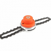 Grass Chain Coil String Trimmer Head, Garden Grass Trimmer Head Coil Chain Brush Cutter og Universal Trimmer Head Chain Brushcutter