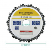 Wood Carving Disc 125*22 mm 14 teeth