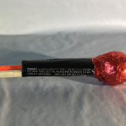 1,5" Kugleraket rød folie